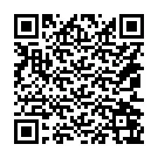 Código QR para número de telefone +14052067701