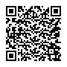 QR Code pour le numéro de téléphone +14052067708