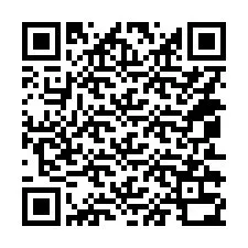 QR-koodi puhelinnumerolle +14052330150