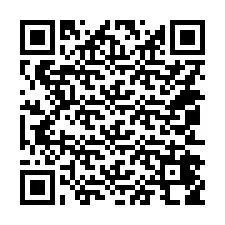 QR kód a telefonszámhoz +14052458834