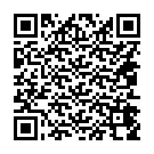 Kode QR untuk nomor Telepon +14052458842