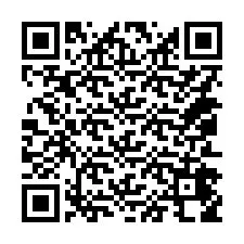 Codice QR per il numero di telefono +14052458859