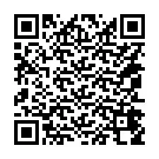 QR-koodi puhelinnumerolle +14052458860