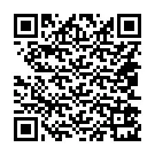 QR-koodi puhelinnumerolle +14052521836