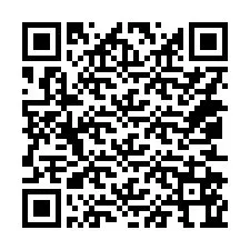 Código QR para número de teléfono +14052564089