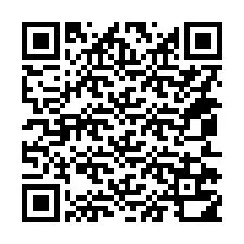 QR kód a telefonszámhoz +14052710000