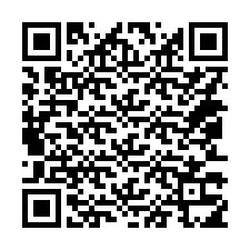 QR-code voor telefoonnummer +14053315129