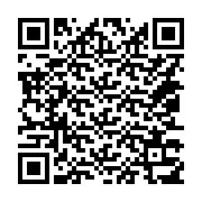 Código QR para número de teléfono +14053317599