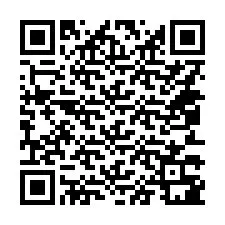 QR Code สำหรับหมายเลขโทรศัพท์ +14053381106