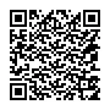 QR Code สำหรับหมายเลขโทรศัพท์ +14053515010