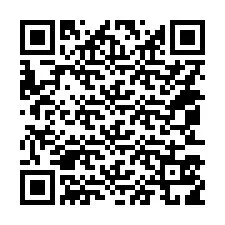 QR kód a telefonszámhoz +14053519020