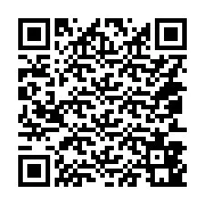 QR-Code für Telefonnummer +14053841518