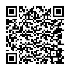 Código QR para número de teléfono +14053847228