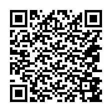 QR Code สำหรับหมายเลขโทรศัพท์ +14053847373