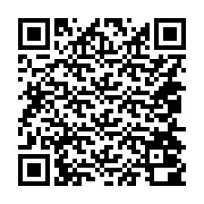 QR-Code für Telefonnummer +14054000736