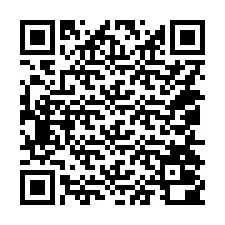 Código QR para número de teléfono +14054000738