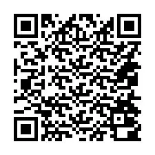 QR код за телефонен номер +14054000747