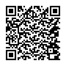 Kod QR dla numeru telefonu +14054000753