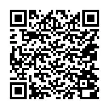 QR Code สำหรับหมายเลขโทรศัพท์ +14054000757
