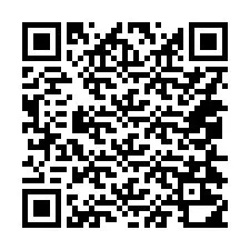 QR-Code für Telefonnummer +14054210137