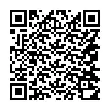 Código QR para número de teléfono +14054210332