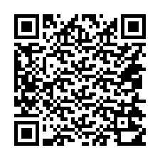 Kod QR dla numeru telefonu +14054210813