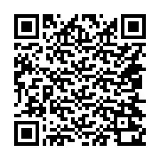 Codice QR per il numero di telefono +14054220286