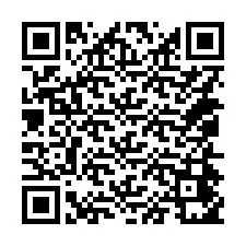 QR-code voor telefoonnummer +14054451069