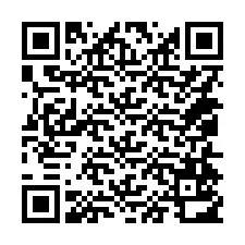 Codice QR per il numero di telefono +14054512559