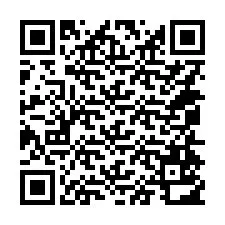 Kode QR untuk nomor Telepon +14054512564