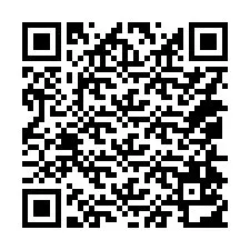 Codice QR per il numero di telefono +14054512569