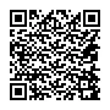 Codice QR per il numero di telefono +14054581607