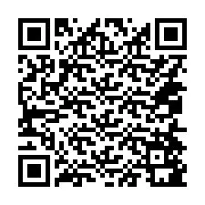 QR Code สำหรับหมายเลขโทรศัพท์ +14054581613