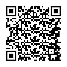 QR-Code für Telefonnummer +14054581627