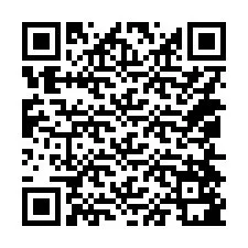 QR kód a telefonszámhoz +14054581629