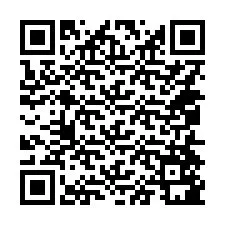 Kode QR untuk nomor Telepon +14054581656