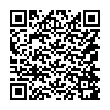 QR Code สำหรับหมายเลขโทรศัพท์ +14054581660