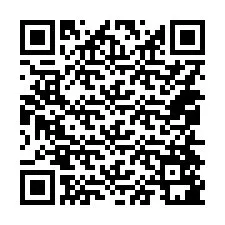 QR код за телефонен номер +14054581667