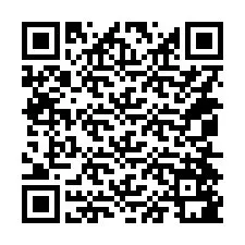 Kode QR untuk nomor Telepon +14054581690
