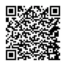 Kode QR untuk nomor Telepon +14054581695