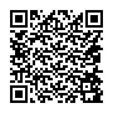 Codice QR per il numero di telefono +14054581706