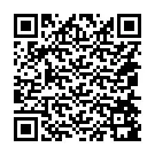 Código QR para número de telefone +14054581714