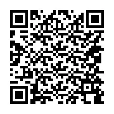 Código QR para número de teléfono +14055188672