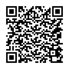 Kode QR untuk nomor Telepon +14055470094