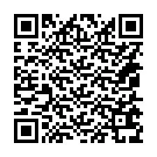 QR код за телефонен номер +14055639145