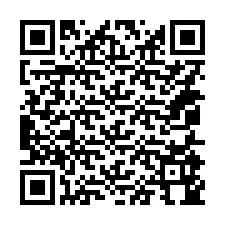 QR код за телефонен номер +14055944305