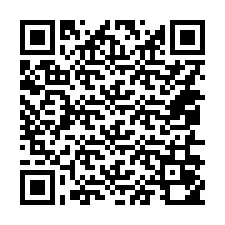 Código QR para número de teléfono +14056050047