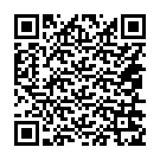 Código QR para número de teléfono +14056225833