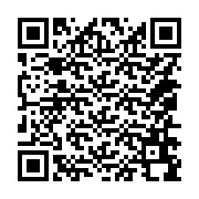 QR-code voor telefoonnummer +14056698579