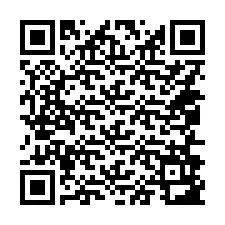 Código QR para número de telefone +14056983626